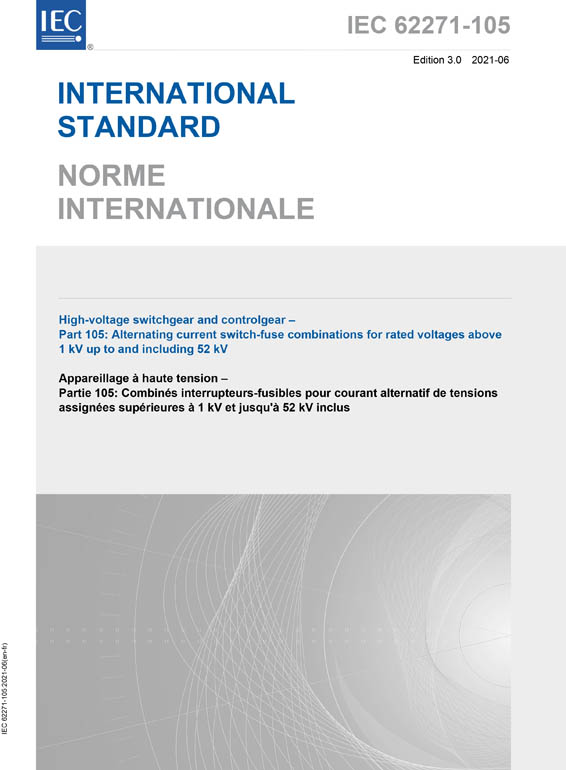 Cover IEC 62271-105:2021